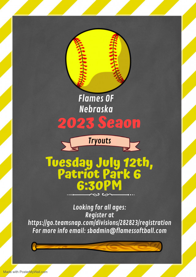 Cute softball invitation - Made with PosterMyWall